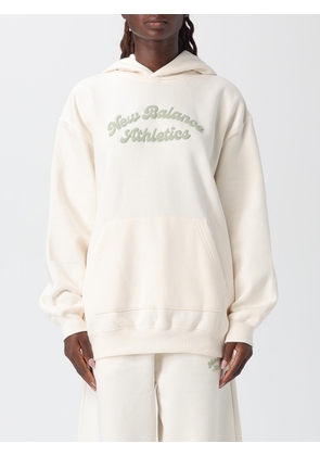 Sweatshirt NEW BALANCE Woman color Cream