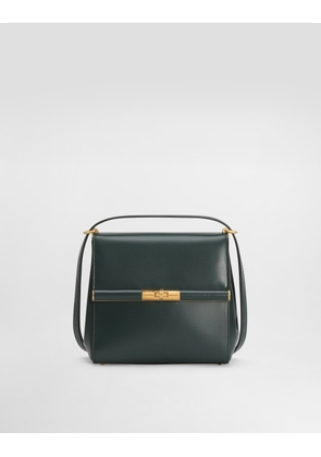 Dolce & Gabbana City Marlene Bag In Palmellato Calfskin - Woman Shoulder And Crossbody Bags Green Onesize