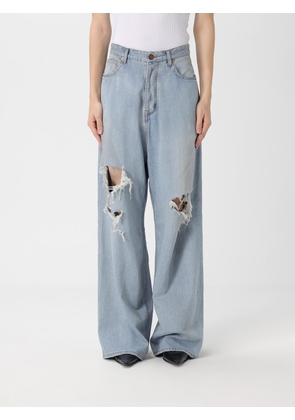 Jeans BALENCIAGA Woman color Denim