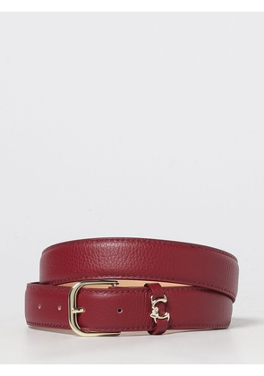 Belt COCCINELLE Woman color Plum