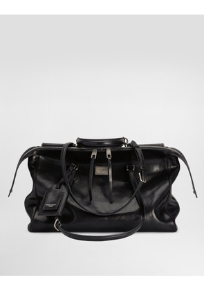 Dolce & Gabbana Vittoria Leather Bag - Woman Shoulder And Crossbody Bags Black Onesize