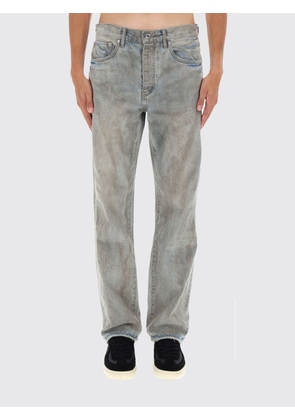 Jeans PURPLE Men color Grey