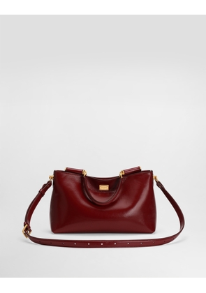 Dolce & Gabbana Vittoria Calfskin Handbag - Woman Shoulder And Crossbody Bags Red Onesize