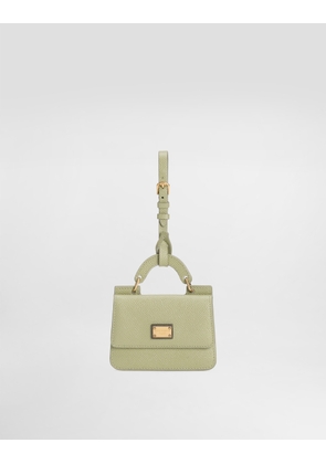 Dolce & Gabbana Dauphine Calfskin Card Holder - Woman Wallets And Small Leather Goods Green Leather Onesize