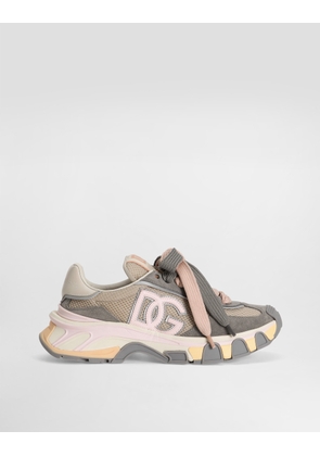 Dolce & Gabbana Dg Country Road Fabric Sneakers - Woman Sneakers Multicolor 38