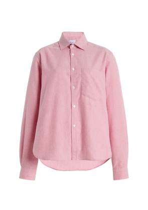 With Nothing Underneath Exclusive The Classic Cotton-Wool Shirt - Moda Operandi