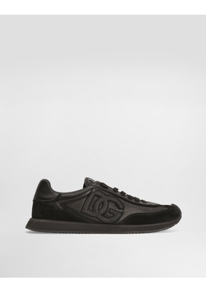 Dolce & Gabbana Dg Cushion Calfskin Sneaker - Man Sneakers Black 41