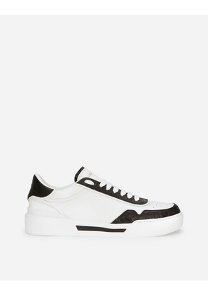 Dolce & Gabbana Calfskin New Roma Sneakers - Man Sneakers Black 41.5