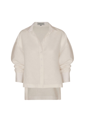 Andres Otalora Si Sabes Linen Shirt - Moda Operandi