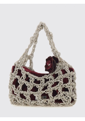 Handbag TWENTY FOURHAITCH Woman color Plum