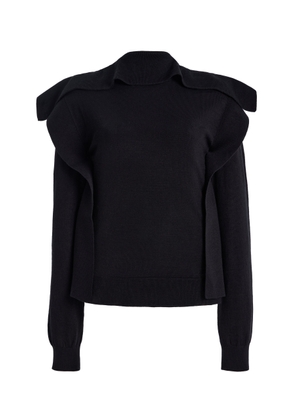 Marie Adam-Leenaerdt Square Wool-Blend Sweater - Moda Operandi