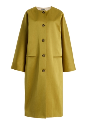 STAUD Liz Satin Coat - Moda Operandi