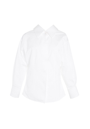 Givenchy Sculpted Cotton Poplin Shirt - Moda Operandi