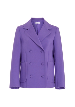 Oscar de la Renta Stretch-Wool Jacket - Moda Operandi