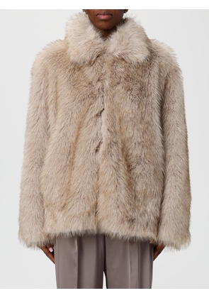 Fur Coat LIU JO Woman color Honey