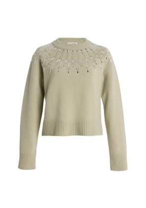 Altuzarra Harold Embellished Virgin Wool Sweater - Moda Operandi