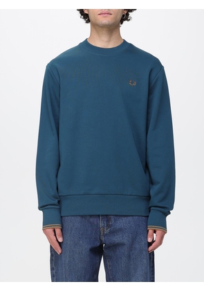 Sweatshirt FRED PERRY Men color Petroleum Blue