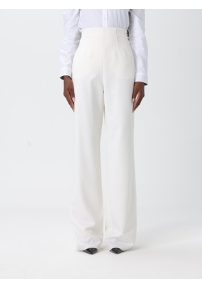 Pants MAX MARA Woman color White