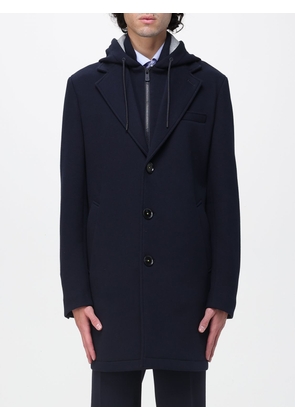 Coat MANUEL RITZ Men color Blue