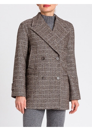 Coat TWINSET Woman color Brown