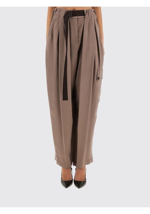 Pants ALYSI Woman color Brown