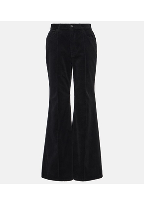 Polo Ralph Lauren Cotton velvet flared pants