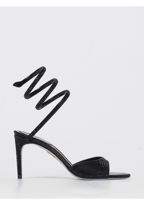 Heeled Sandal RENE CAOVILLA Woman color Black