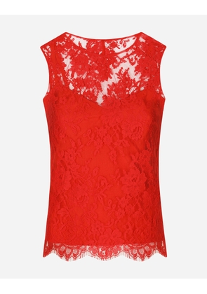 Dolce & Gabbana Top - Woman Shirts And Tops Red 38