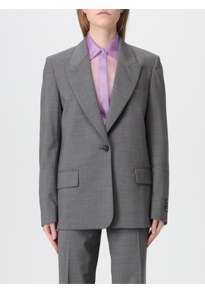 Jacket MSGM Woman color Grey