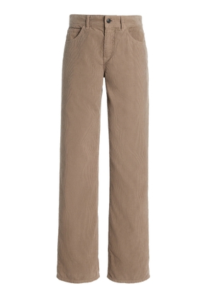 The Row Carlyl Cotton Corduroy Pants - Moda Operandi