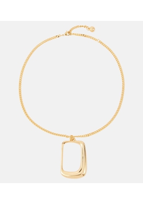 Jacquemus Le Collier Ovalo pendant necklace