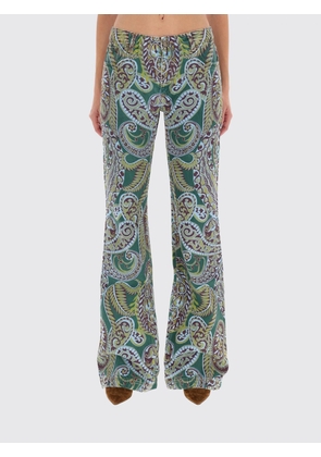Jeans ETRO Woman color Green