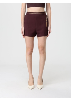 Shorts ELISABETTA FRANCHI Woman color Wine
