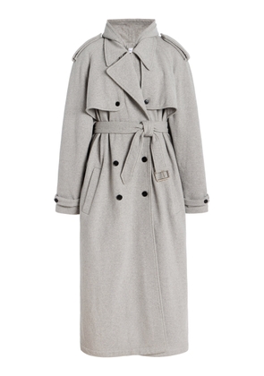 Marie Adam-Leenaerdt Hooded Jersey Trench Coat - Moda Operandi