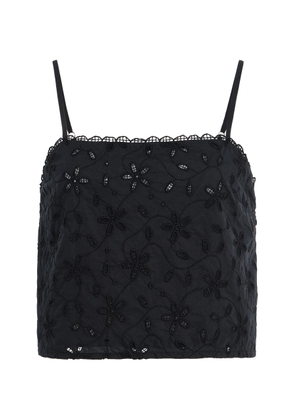 Posse Salma Eyelet Cotton Top - Moda Operandi