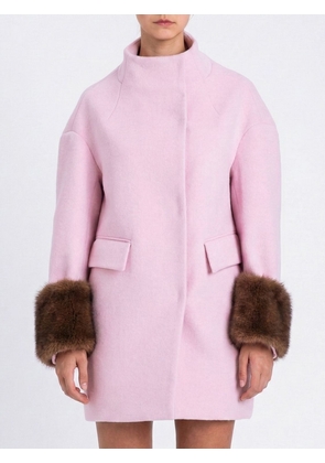Coat TWINSET ACTITUDE Woman color Pink