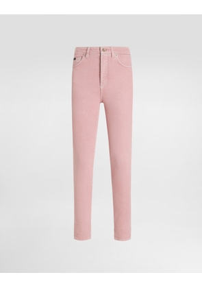 Dolce & Gabbana Skinny Denim Jeans - Woman Denim And Jeans Multi-colored 38