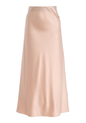 Éterne Camila Stretch-Silk Midi Skirt - Moda Operandi