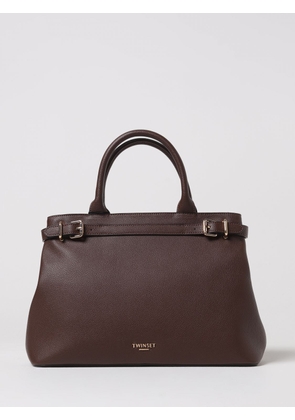 Handbag TWINSET Woman color Beige