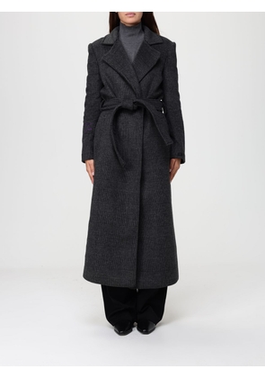 Coat TWINSET ACTITUDE Woman color Grey