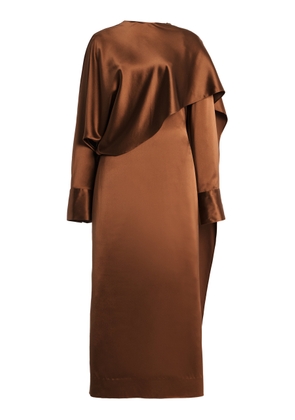 Heirlome Exclusive Carmen Silk Maxi Cape Dress - Moda Operandi