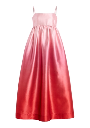 ALÉMAIS Inez Ombré Satin Maxi Dress - Moda Operandi