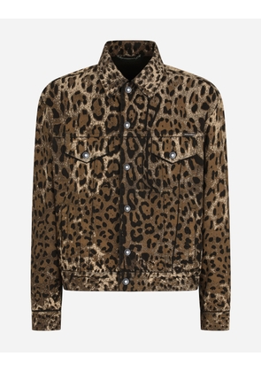 Dolce & Gabbana Giubbotto - Man Denim Multi-colored 58