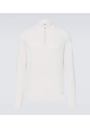 Brunello Cucinelli Cashmere half-zip sweater