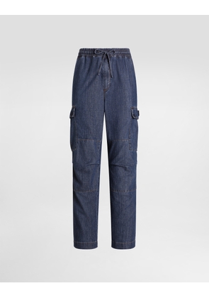 Dolce & Gabbana Denim Trousers - Man Denim Multi-colored 54