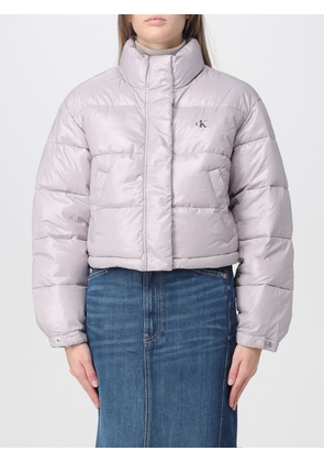 Jacket CALVIN KLEIN JEANS Woman color Grey