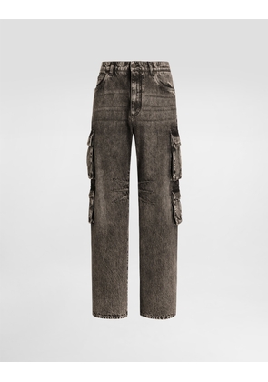 Dolce & Gabbana Denim Trousers - Man Denim Multi-colored 46