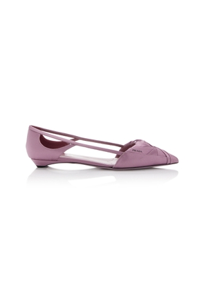 Prada Satin Ballet Flats - Moda Operandi