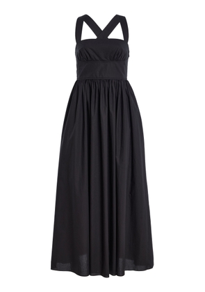 Matteau Crossback Cotton Midi Dress - Moda Operandi