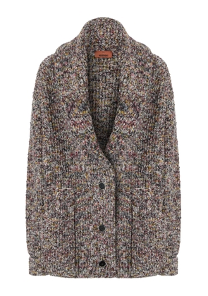 Missoni Space Dyed Ribbed Maxi-Cardigan - Moda Operandi